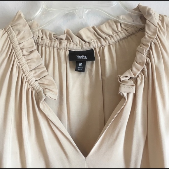 Surplus Blouse Peplum Utility Top Sleeveless Ties - Picture 3 of 4